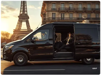 Premium chauffeur service in Paris city center